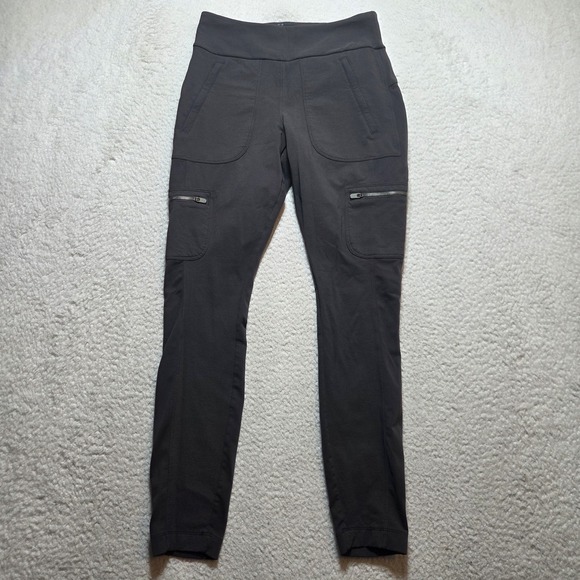 Athleta Pants - Athleta Women's Hybrid Cargo Pant Dark Onyx Grey Size 6 Athletic Stretch Perform